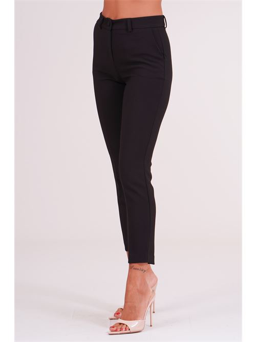 Pantalone in cady elastico GM by Gai Mattiolo | GM4420NERO